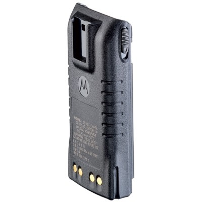 Motorola NNTN5510CR 
Аккумулятор взрывобезопасный высокой емкости Motorola NNTN5510CR, Li-Ion, 1480 мА/ч, 7.5В
Предназначен для профессиональных взрывобезопасных радиостанций Motorola серии GP-Professional в голубых корпусах
