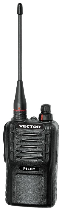 Vector VT-47 Pilot Портативная UHF
радиостанция
433,075-434,775
 Мгц (LPD) и
446,00625-446,09375
Мгц (PMR) диапазонов,
16
каналов памяти