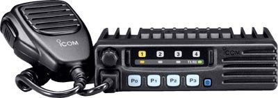 Icom IC-F211S UHF2 PWR Профессиональная автомобильная UHF радиостанция диапазона 440-490 Мгц, 8 каналов памяти, мощность 25 Вт. В комплекте с инструкцией, тангентой и креплением.