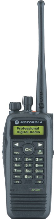 Motorola DP3601 UHF 2  Цифровая UHF радиостанция диапазона 450-512  Мгц, 1000 каналов памяти, максимальная мощность 4 Вт