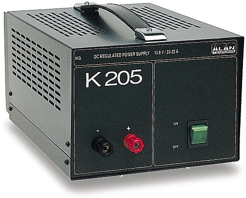 Alan K205  Блок питания трансформаторный, 13.8В, 8А
