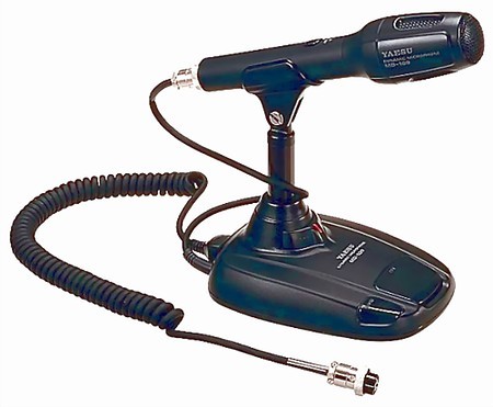 Yaesu MD-100A8X Настольный микрофон для Yaesu FT-450, FT-840, FT-847, FT-857, FT-897, FT-920, FT-1000, FT-200