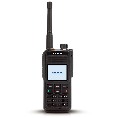 Lira DP-3800U M DMR Профессиональная носимая цифровая радиостанция с функцией Ad Hoc. Lira DP-3800U M DMR, диапазон 400-470 МГц, каналов 1024, АКБ 2300 мАч Li-Pol, 5 Вт