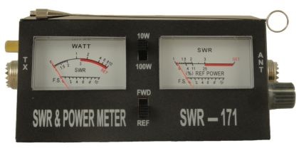 Optim SWR-171 Прибор для измерения КСВ и мощности 24-30 МГц 100Вт.