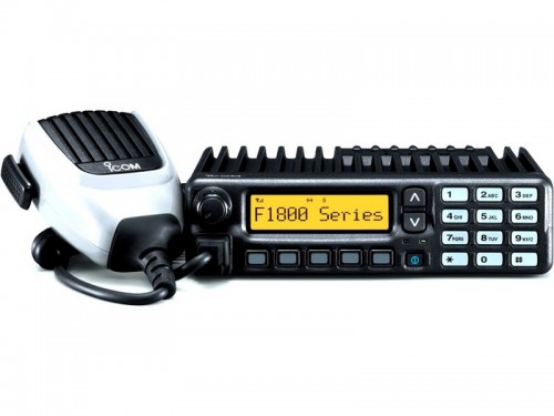 Icom IC-F2821D Профессиональная автомобильная UHF радиостанция диапазона 400-470 Мгц, 256 каналов памяти, мощность 45 Вт
